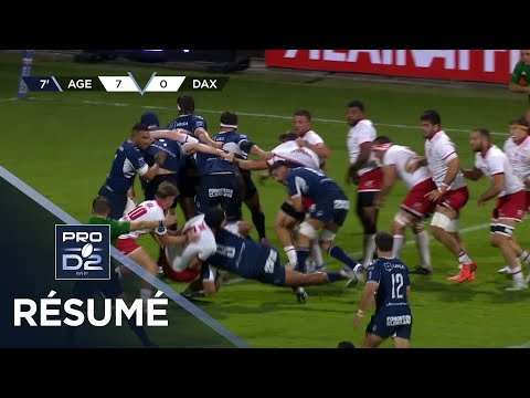 PRO D2 Saison 2025-2026 J09 - Résumé SU Agen - US Dax