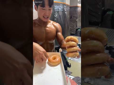 bodybuilder vs cheat day ||  (🎥_@ga.deuk2)