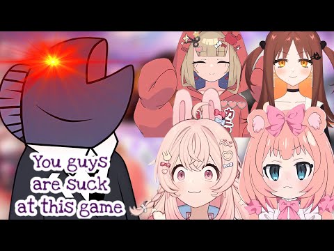 Sakana roasted Pippa and her friends live on stream