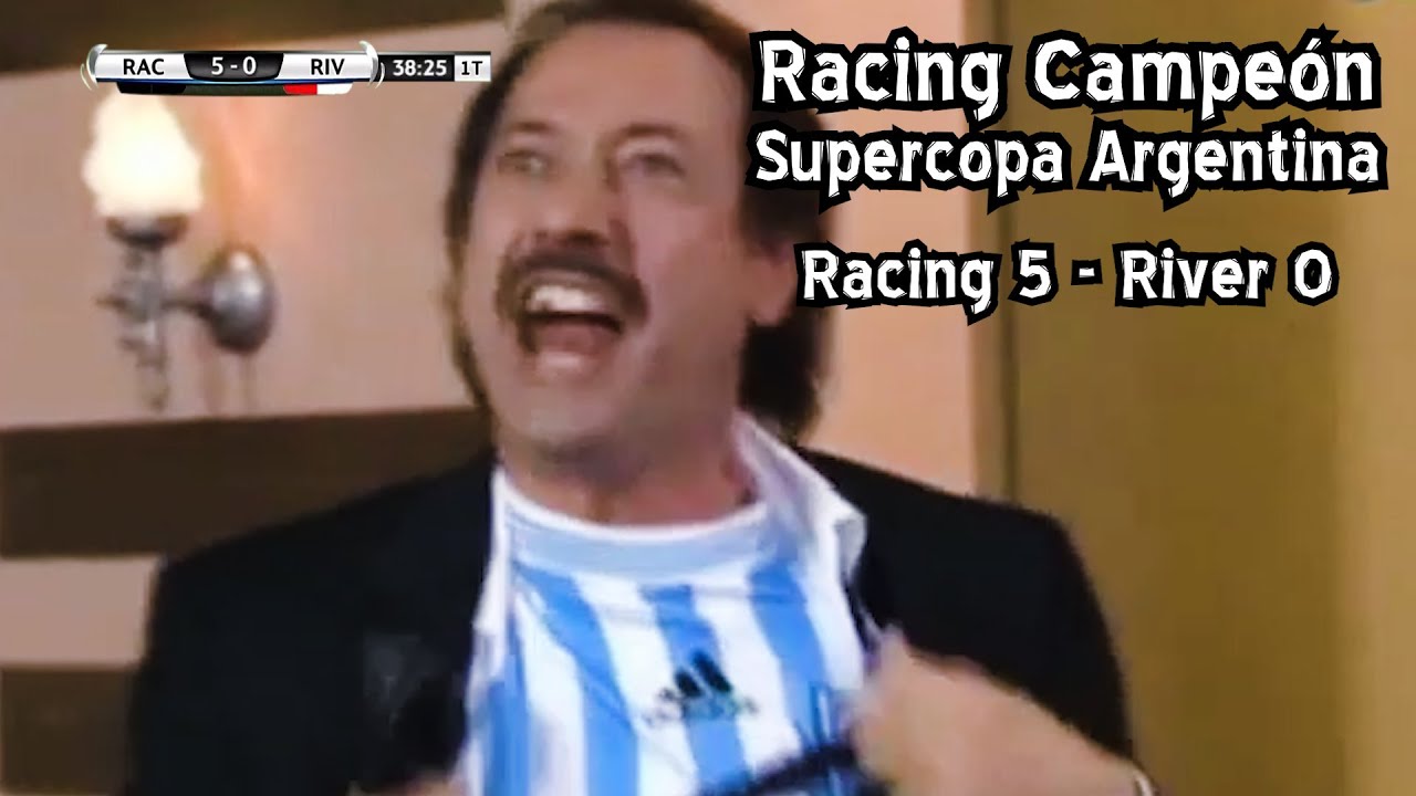 Racing Campeón de la Supercopa Argentina (PARODIA de la parodia)
