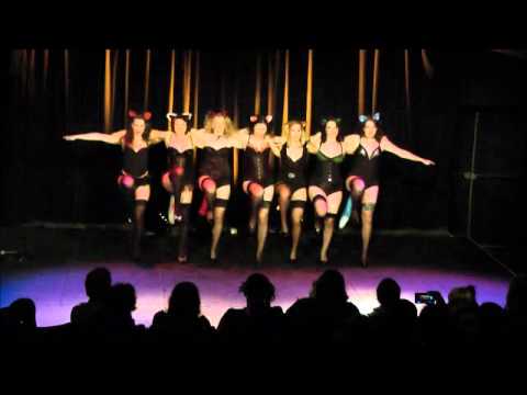 Bombshell Burlesque Neo group routine Howlin For You