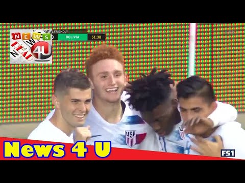 George Weah's son Tim among teenage US goalscorers against Bolivia