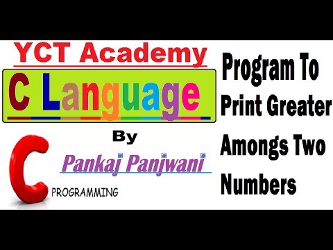 C Programming The First C Language Program Part 1