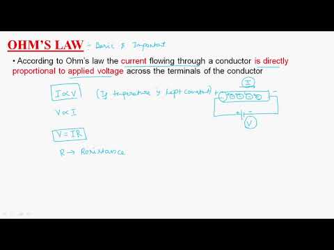 Ohms law | formulae | Circuits Systems | Lec 3