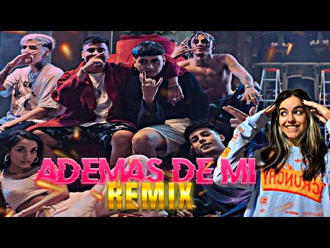 REACCIÓN ADEMAS DE MI REMIX - Rusherking, Tiago PZK, KHEA, LIT Killah, Duki, Maria Becerra