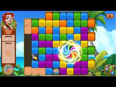 Lost Island Blast Adventure Level 123 - No Boosters