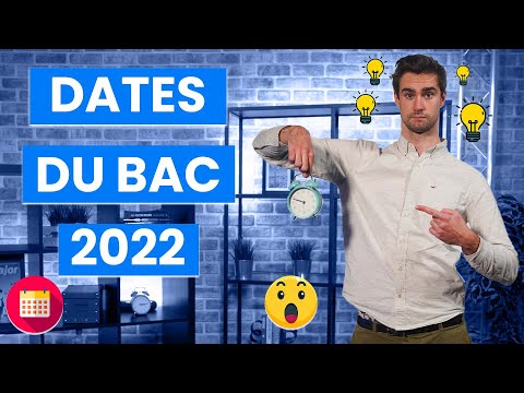 Les DATES du BAC 2022 (première et terminale)