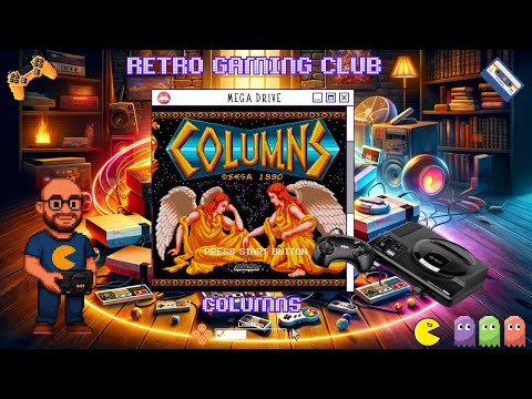 Columns | Mega Drive | Classic 16-Bit Puzzle Challenge! 💎🎮| Review & Gameplay