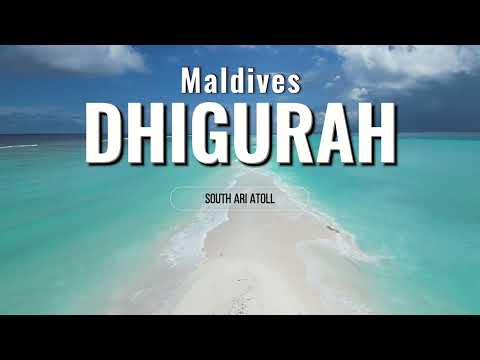 This is DHIGURAH, MALDIVES!! (4K)