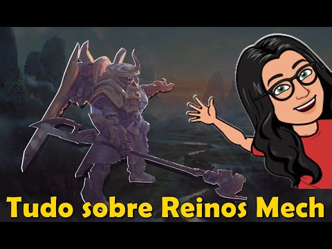 Mais alto | Teaser das skins Reinos Mech