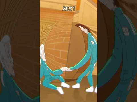 Then vs Now 2021-2025 (Squid Game)
