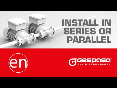 How to increase the pressure or flow of a pump? GESPASA pumps.