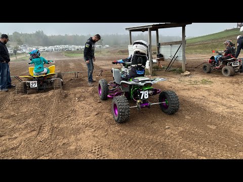 Keegan Breitbach 70 Open HoleShot Brookston D23 Quad MX 2023