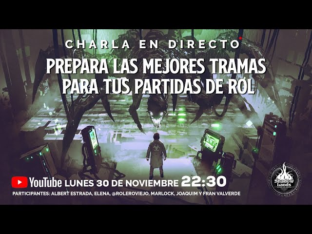 Vídeo relacionado con Shadowlands Ediciones | ¿Hablamos de rol? | Libro sobre rol | A Partir de 14 Años | Español