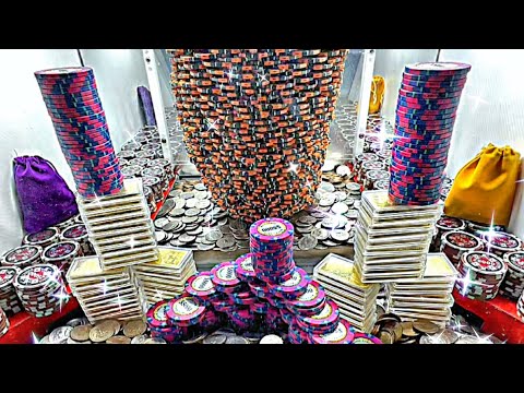 1 Quarter challenges high limit coin pusher