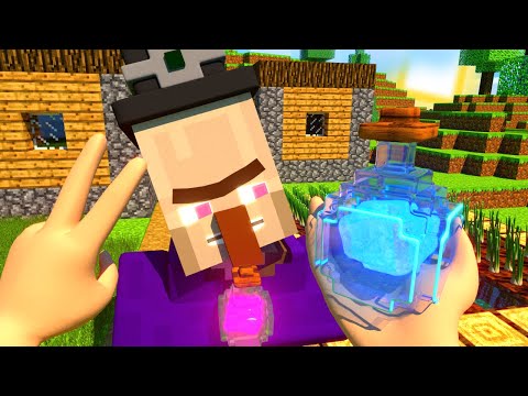 Trading With Witch - Minecraft Animation