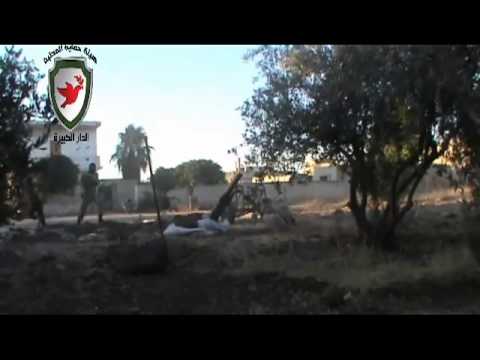 استهداف مقرات النظام في الكلية الحربية في ريف حمص من قبل كتيبة الشهيد عبد الرحمن العزو