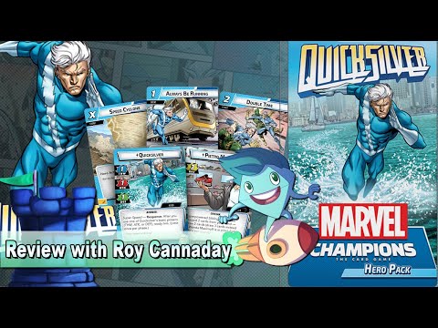 Marvel Champions: The Card Game – Quicksilver Hero Pack Review - with Roy Cannaday