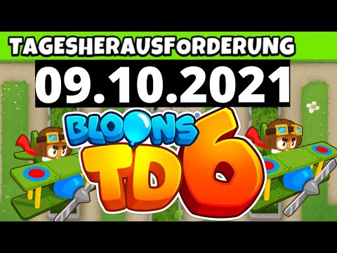 BTD6 TAGESHERAUSFORDERUNG / DAILY CHALLENGE - LAURA'S DESAFIO 09.10.2021