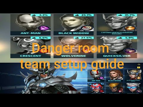This week danger room team setup guide - Marvel future fight