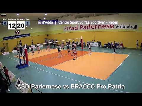 11/12/2021 Serie B2F gir B ASD Padernese Volley Vs Bracco Pro Patria