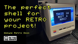 The coolest retro dock on the planet - this is NOT a Mac!  #pcbway #mac #apple #applemacmini #noMac