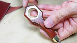 Making a Leather Stitching Diamond Awl