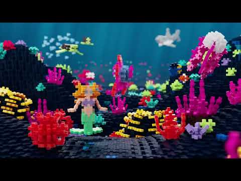 PLUS PLUS konstruktorius Pastel 360 - Castle , 3737 video