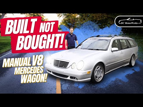 He Couldn’t Buy It So He BUILT IT! 6-Speed Manual E55 Wagon!