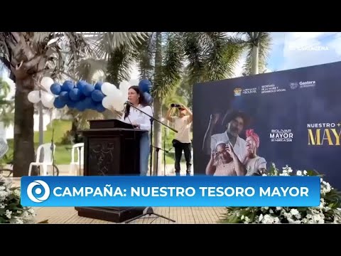Nuestro Tesoro Mayor: Campaña en Bolívar que promueve buen trato a adultos mayores