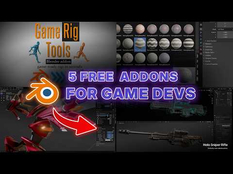 5 Free Blender Addons For Game Development