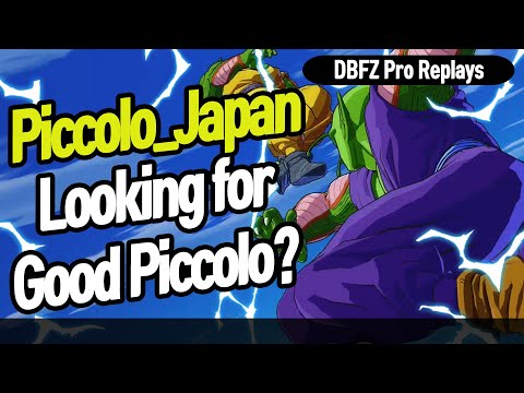 【DBFZ】 Amazing Piccolo mirror! Piccolo_Japan vs DoubleArtsMaster 【DBFZ Pro Replays】