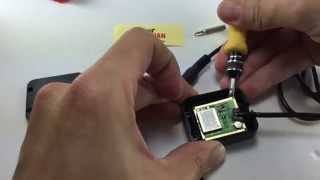 Flip Street Guardian SG9665GC GPS PCB Antenna upside down optional windshield glass mount