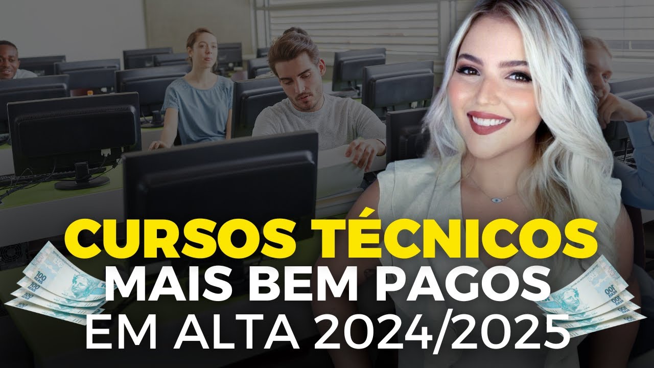 🔝 TOP 10 CURSOS TÉCNICOS em ALTA para 2025 | SALÁRIO ALTO | Mari Rel