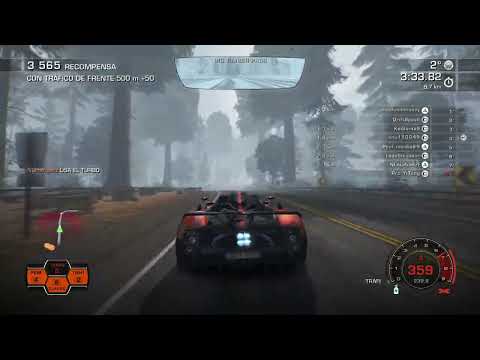 NFS Hot Pursuit | Pagani Zonda Cinque + Edge of the earth [Turbo timing]