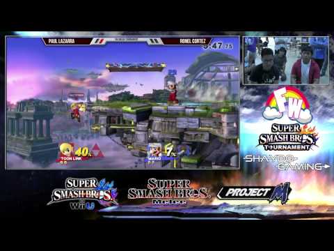 Ronel Cortez vs. Paul Lazarra - Winners Finals - Friendship Wonderland SM4SH tournament