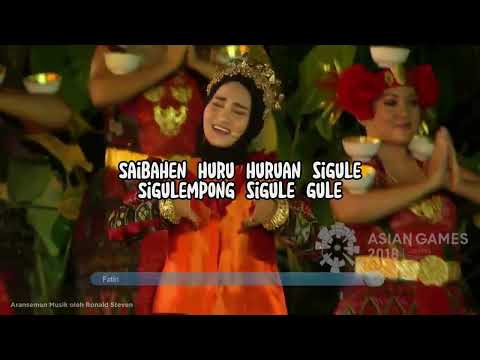 Fatin Shidqia - Sigulempong | ASIAN GAMES 2018 Opening Ceremony