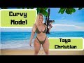 Curvy Plus Size Model Taya Be Careful From Her Gun