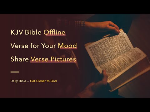 Daily Bible - KJV Holy Bible video