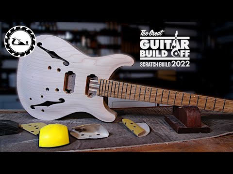 GGBO 2022 scratch build guitar episode 40