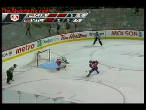 Carolina Hurricanes (2) @ Montreal Canadiens (3) Shootout October 28, 2008