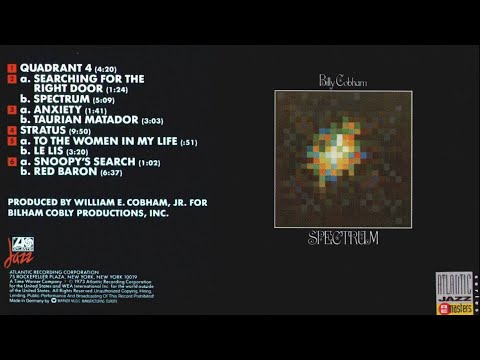 Billy Cobham (feat. Tommy Bolin) - Spectrum (full album) 1973