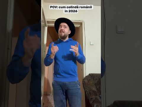 Cum colindă Românii în 2026!😂 #fyp #comedy #shorts #foryou #viralvideo #shortsfeed #humor #funny
