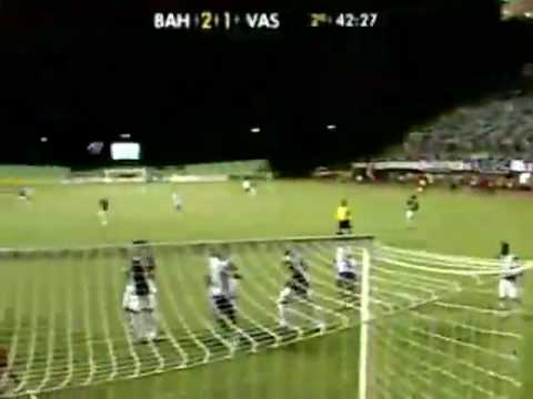 Bahia 2x1 Vasco 25/07/09 Serie B Gols Brasileirão 13ª rodada 2009