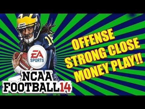 NCAA 14 Football "Strong Close y Trail Man Killer" | MONEY PLAY | NCAA Football 14