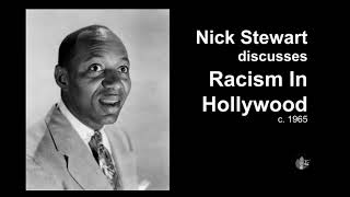 Nick Stewart: Discussing Racism in Hollywood (1965) video