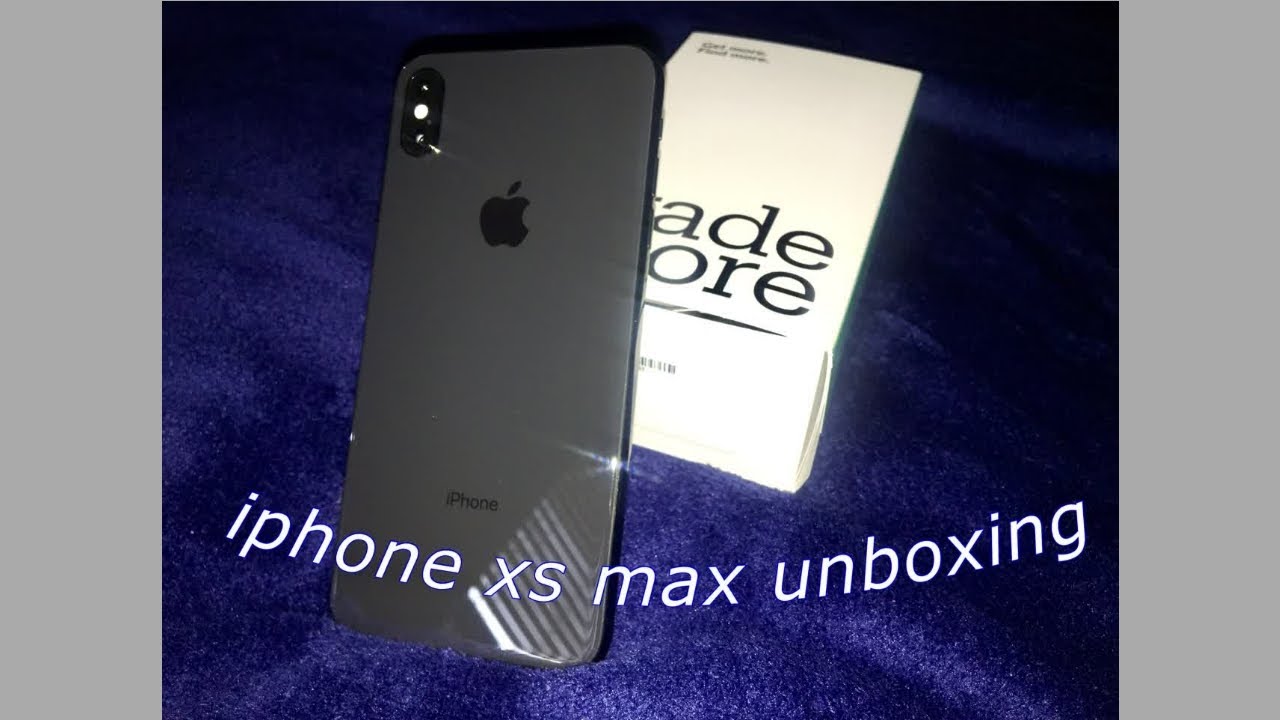 iPhone XS Max Unboxing 2021 | Space Gray