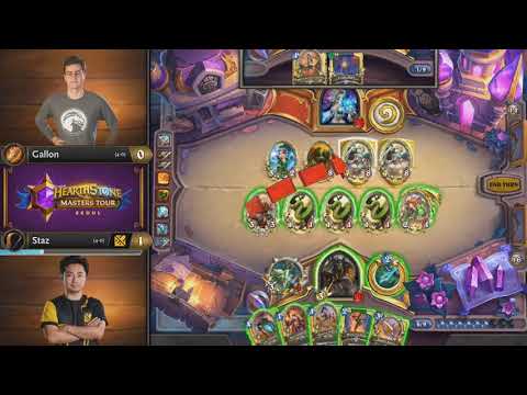 Gallon vs Staz || 瑞士制 第五輪《爐石戰記》大師巡迴賽 - 首爾站 Day 1