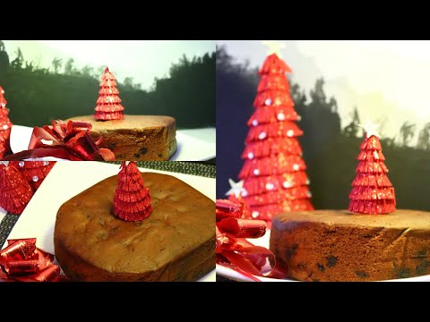 Christmas Special | Simple  and Easy Plum Cake | Non Alcoholic | #Christmas #plumcake #fruitcake