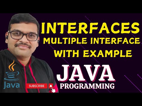INTERFACES MULTIPLE INHERITANCE JAVA PROGRAMMING